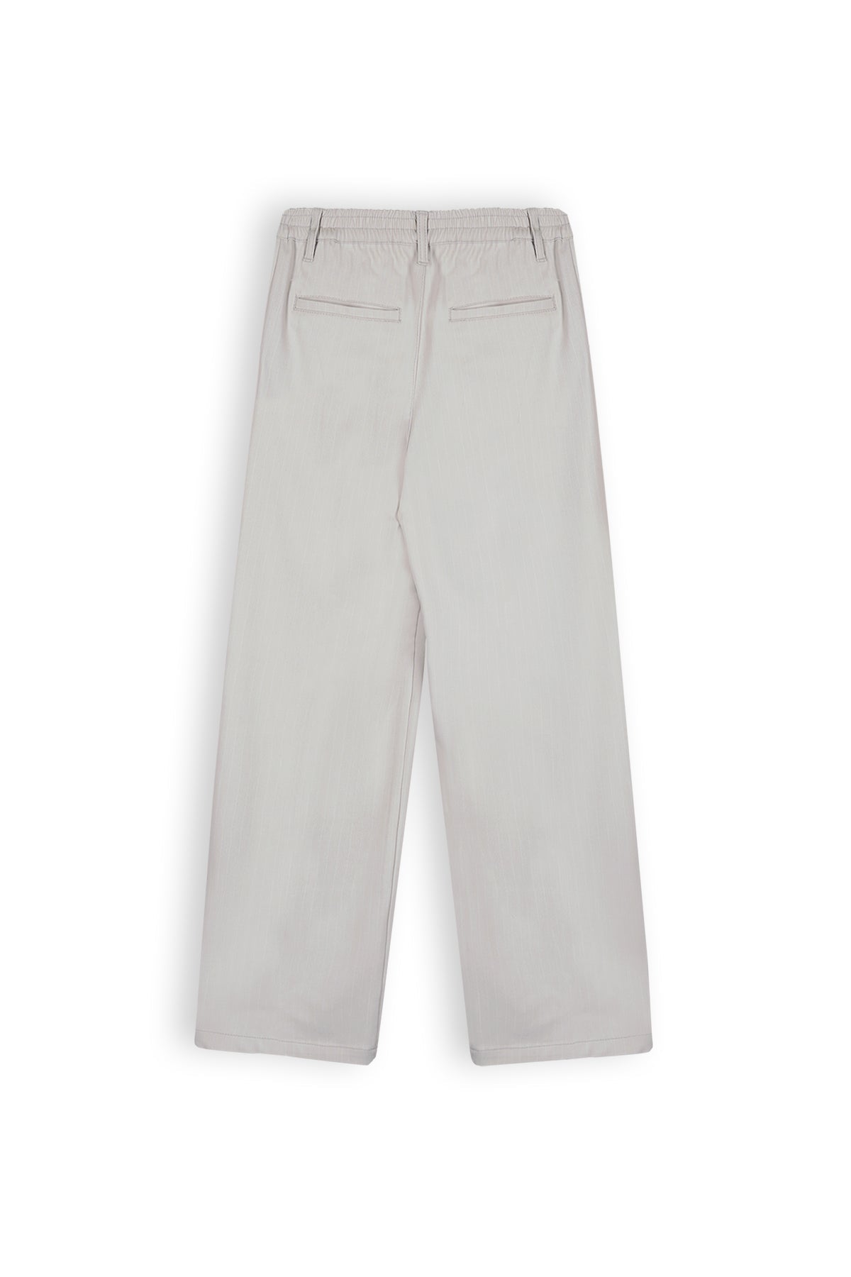 Meisjes Sayla Girls Full Length Wide Pants Silver Grey van NoBell in de kleur Silver Gray in maat 170-176.