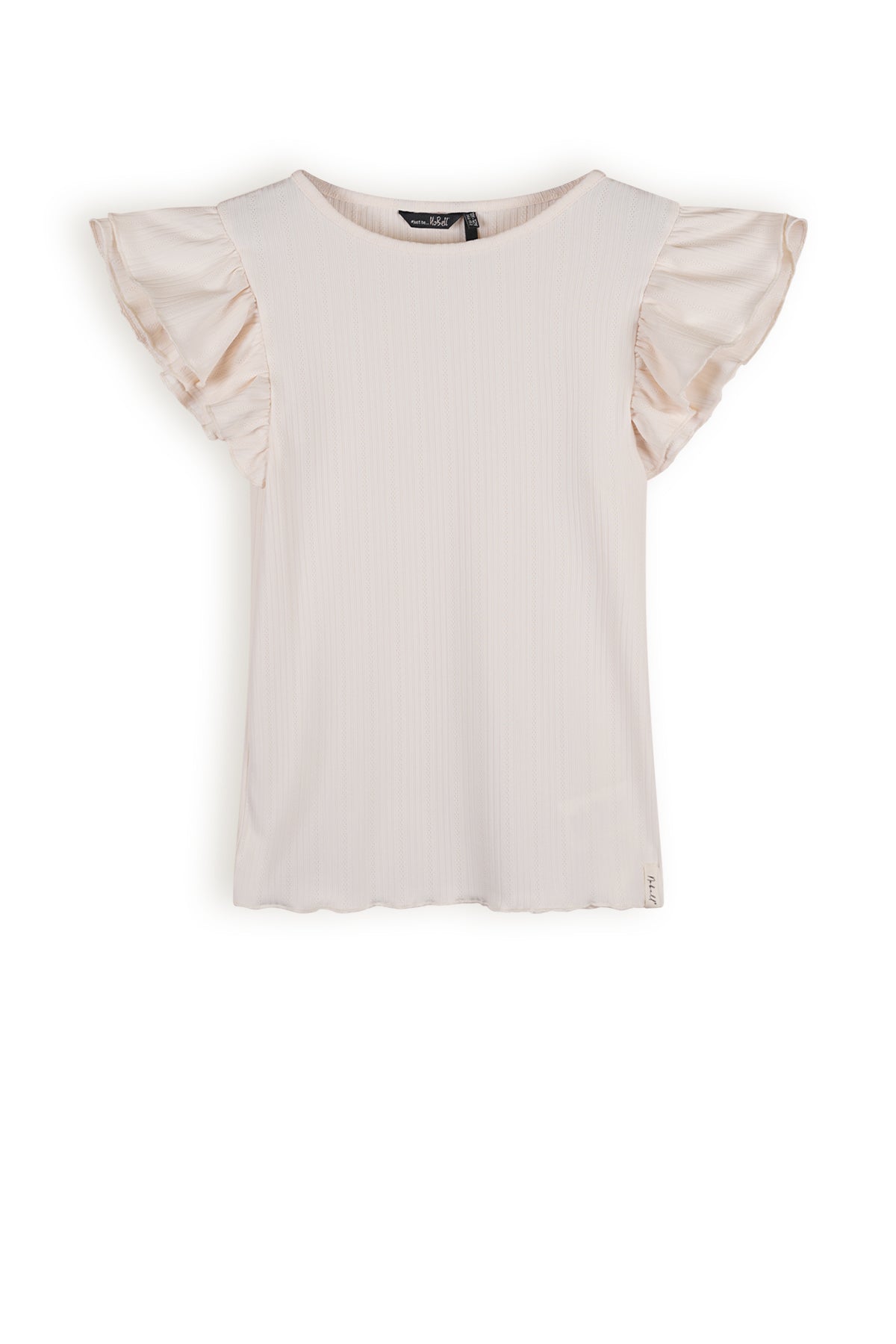 NoBell Kiss Tshirt Pointelle Rib