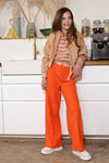 NoBell Salet Pants Wide Leg With Belt