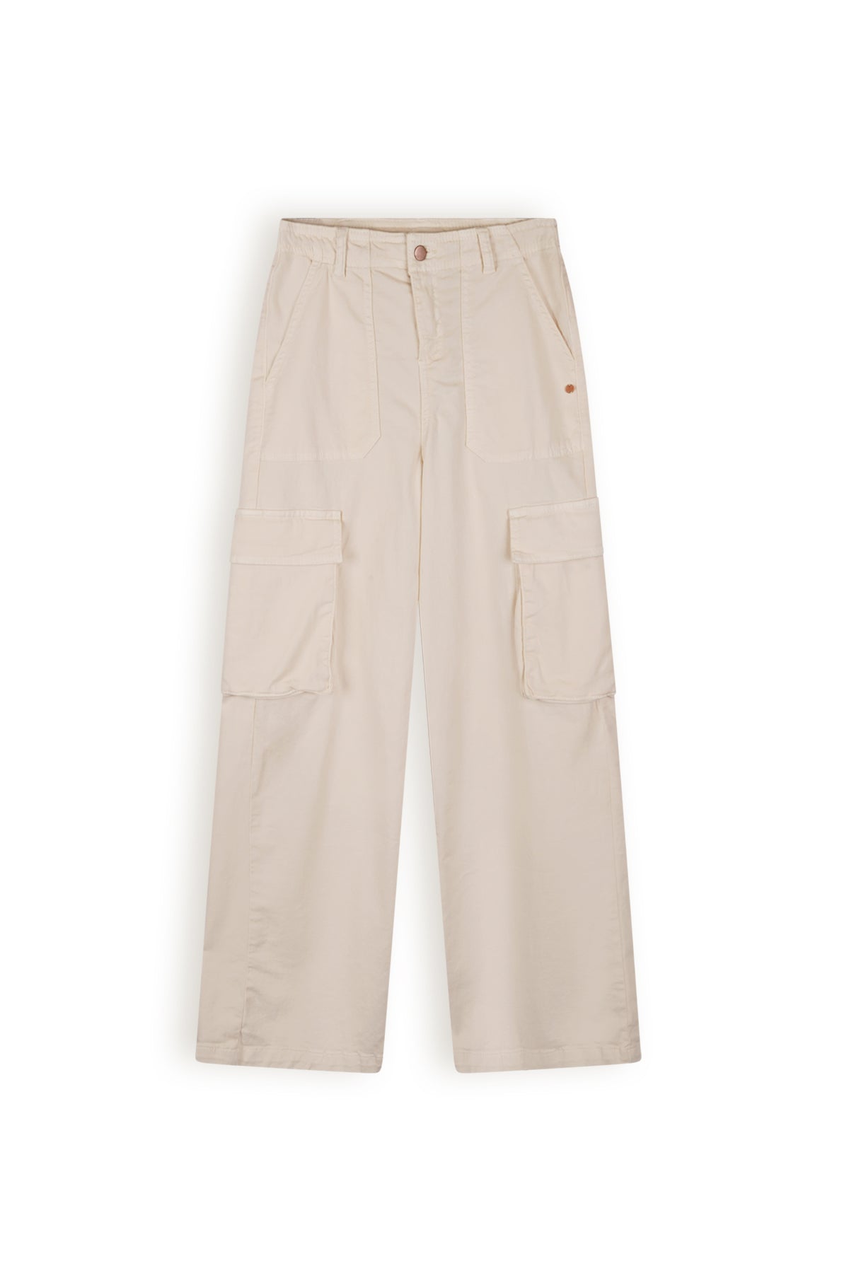 NoBell Susy Garment Dyed Stretch Twill Cargo Pants
