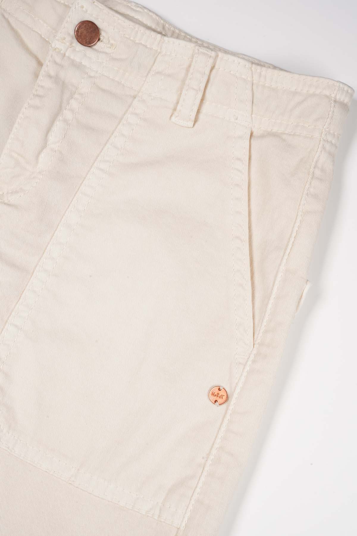 NoBell Susy Garment Dyed Stretch Twill Cargo Pants