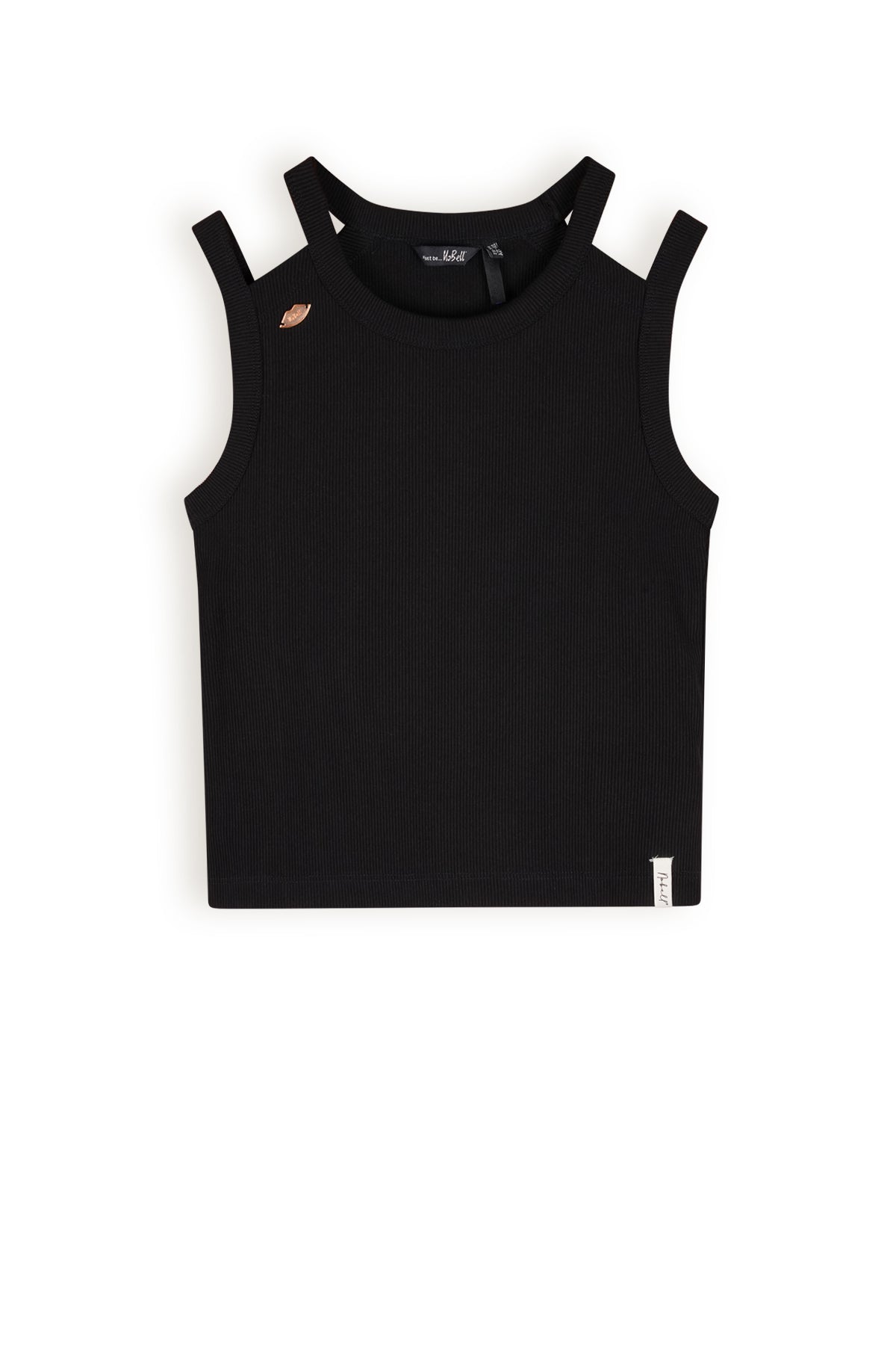 NoBell Kandy Rib Singlet With Open Shoulder