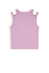 NoBell Kandy Rib Singlet With Open Shoulder