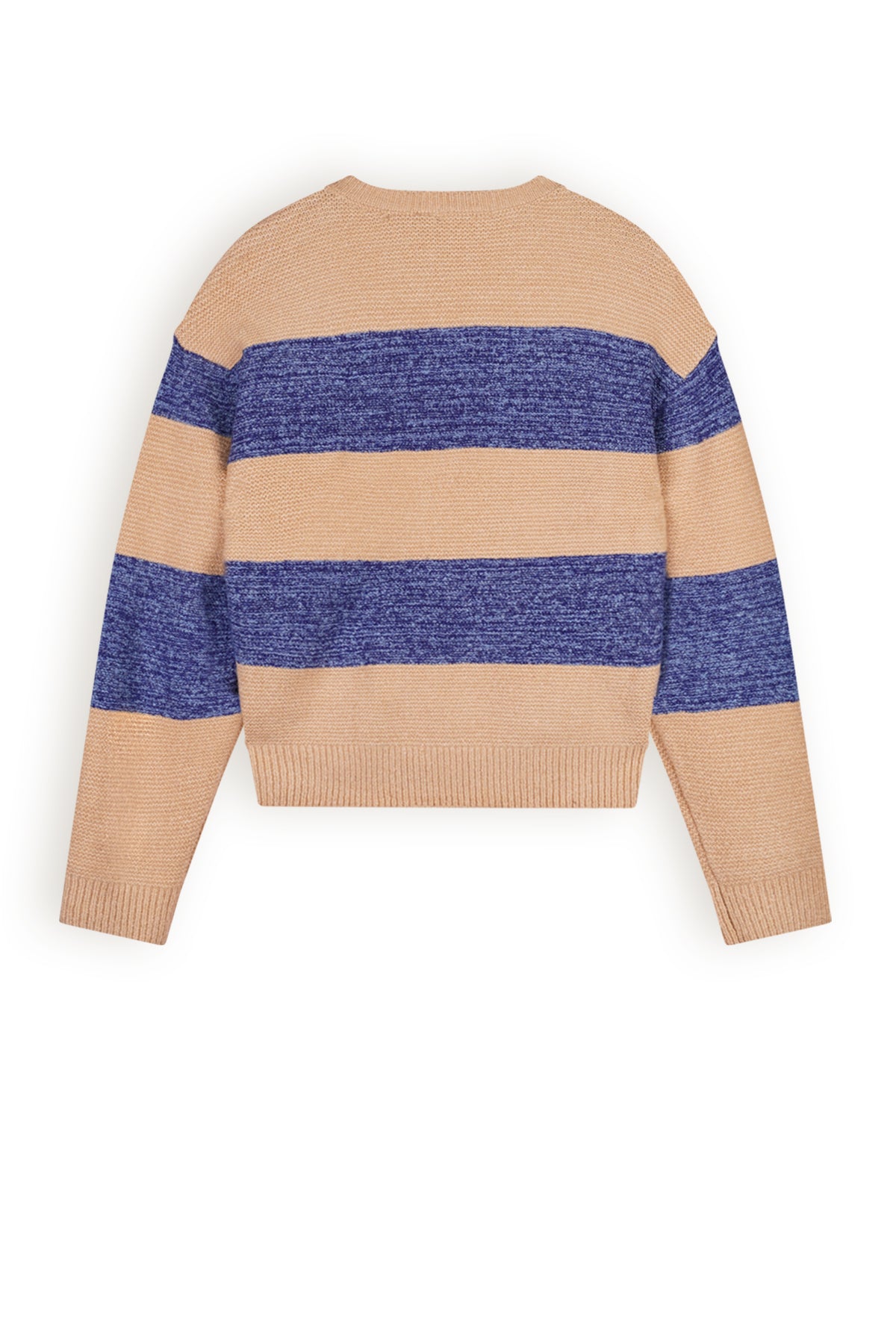 NoBell Kessy knitted colorblock croppepd sweater