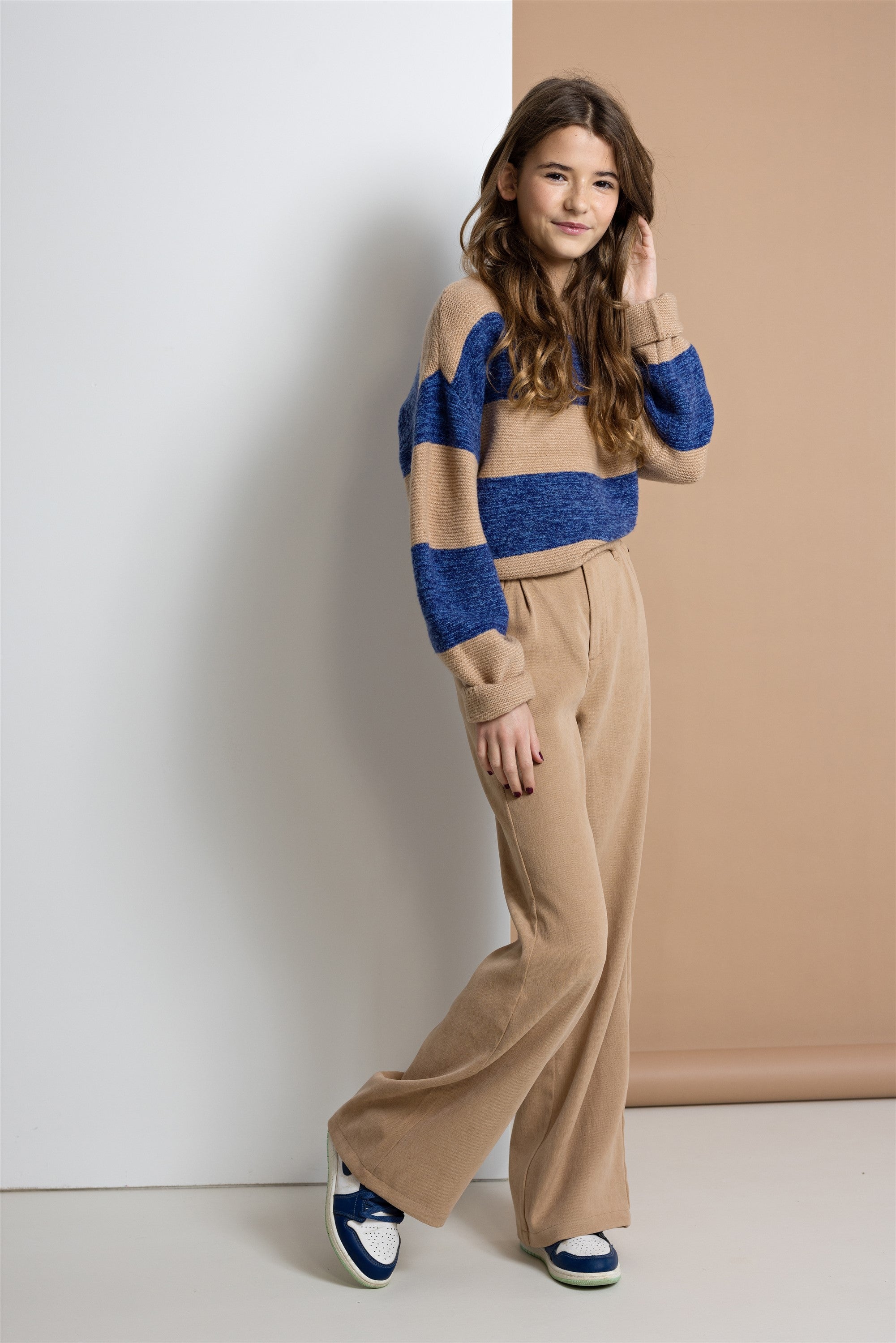 NoBell Sayla twill palazzo pants