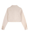 Meisjes Boan Stretch Twill Jacket van NoBell in de kleur Pearled Ivory in maat 170-176.