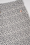 Meisjes Sady AOP Rib Jersey pants van NoBell in de kleur Pearled Ivory in maat 170-176.