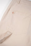 Meisjes Suca Stretch Twill Carpenter Pants van NoBell in de kleur Pearled Ivory in maat 170-176.