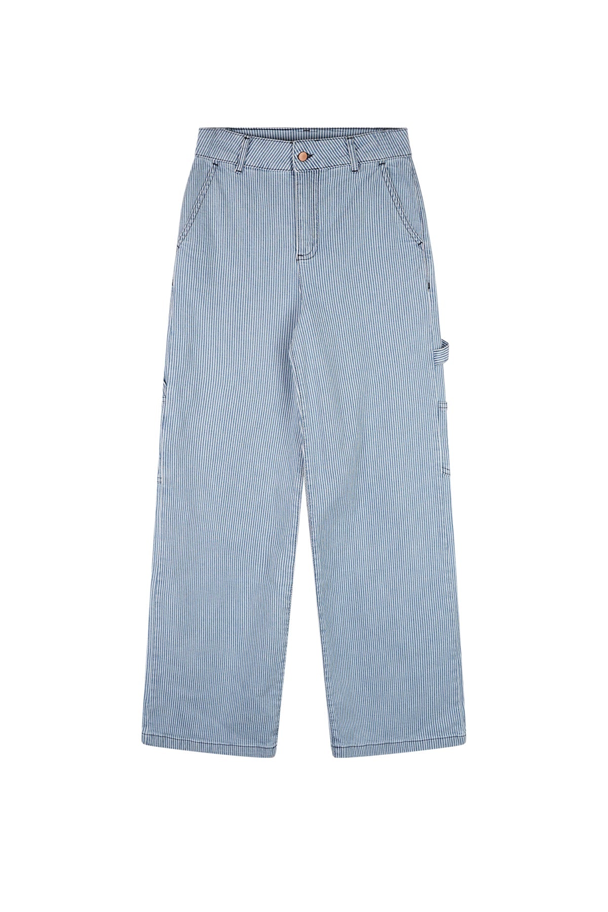 NoBell Suca Striped Twill Carpenter Pants