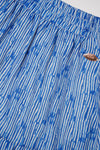 Meisjes Naia AOP Printed skirt van NoBell in de kleur Nautical Blue in maat 170-176.