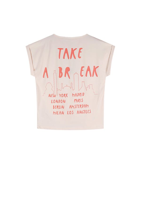 NoBell Kasis T-shirt with big print