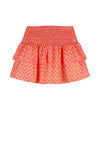 NoBell Nika smocked ruffled skirt