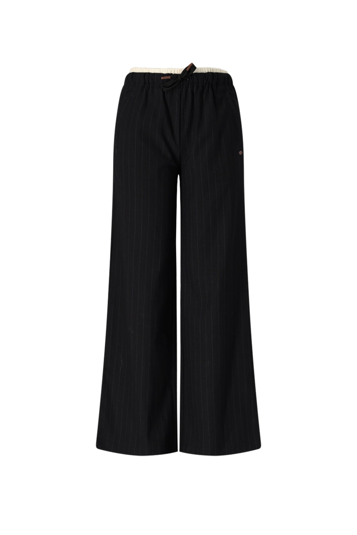 NoBell Sub Wide Leg Pinstripe Pants