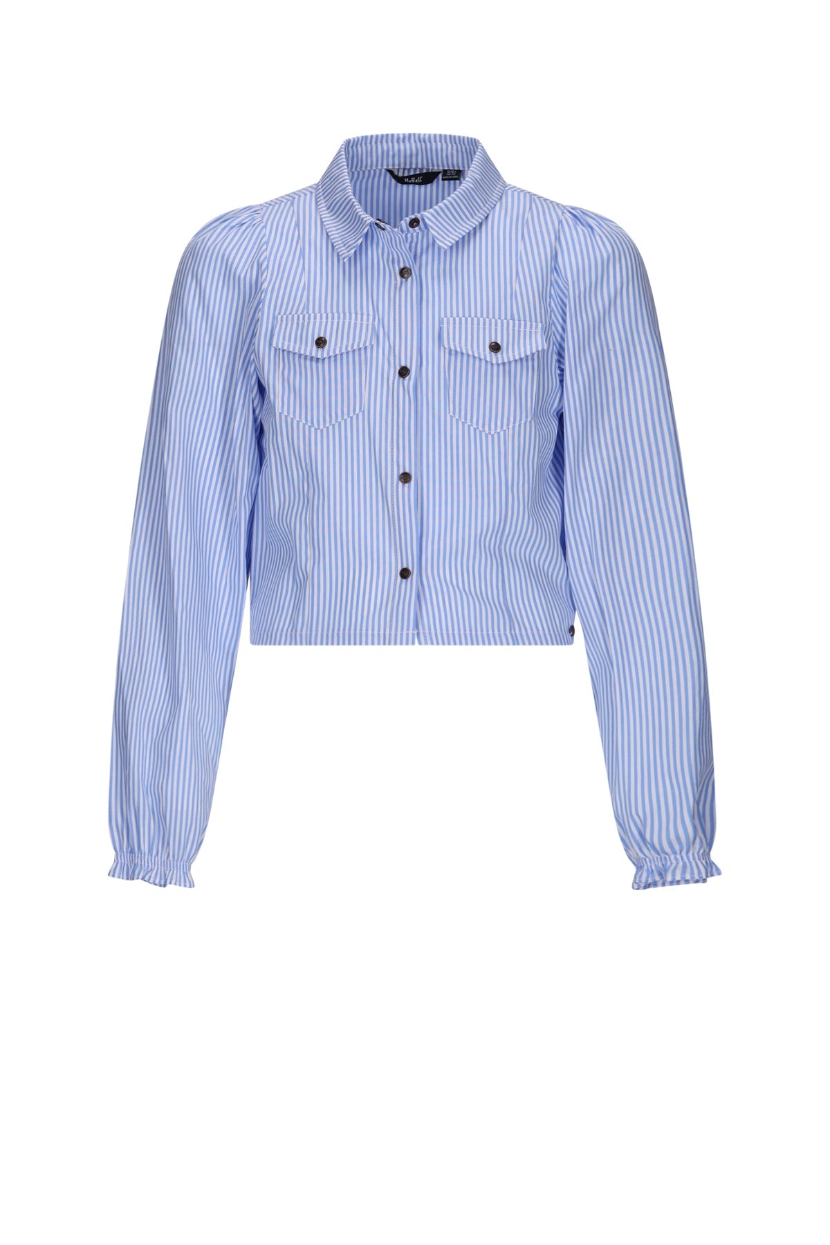 NoBell Tikky Striped cropped blouse