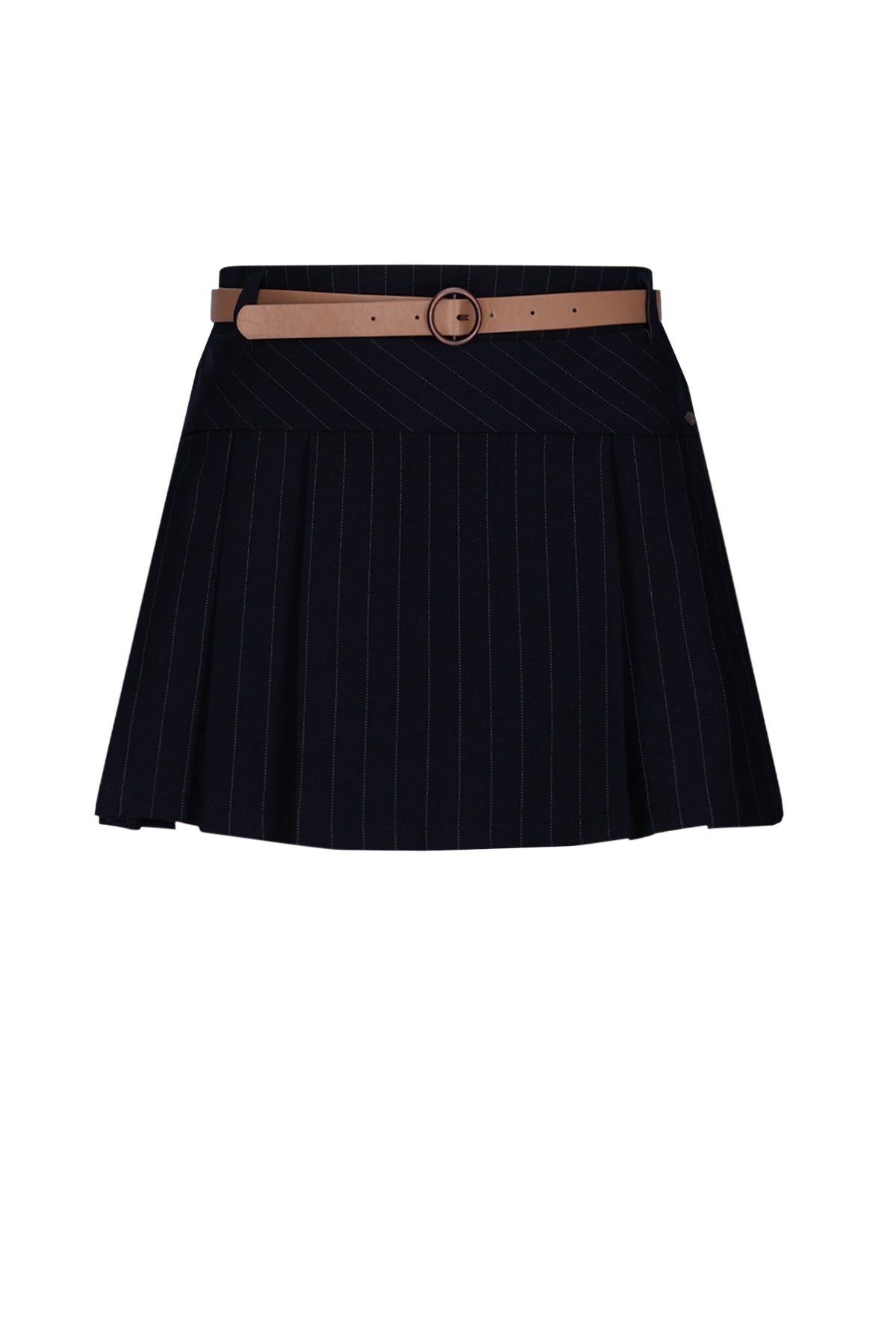 NoBell Nimmy Pinstripe Skirt with belt