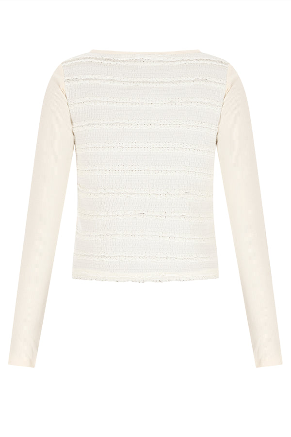 NoBell Kallet Jersey Top with contrast back