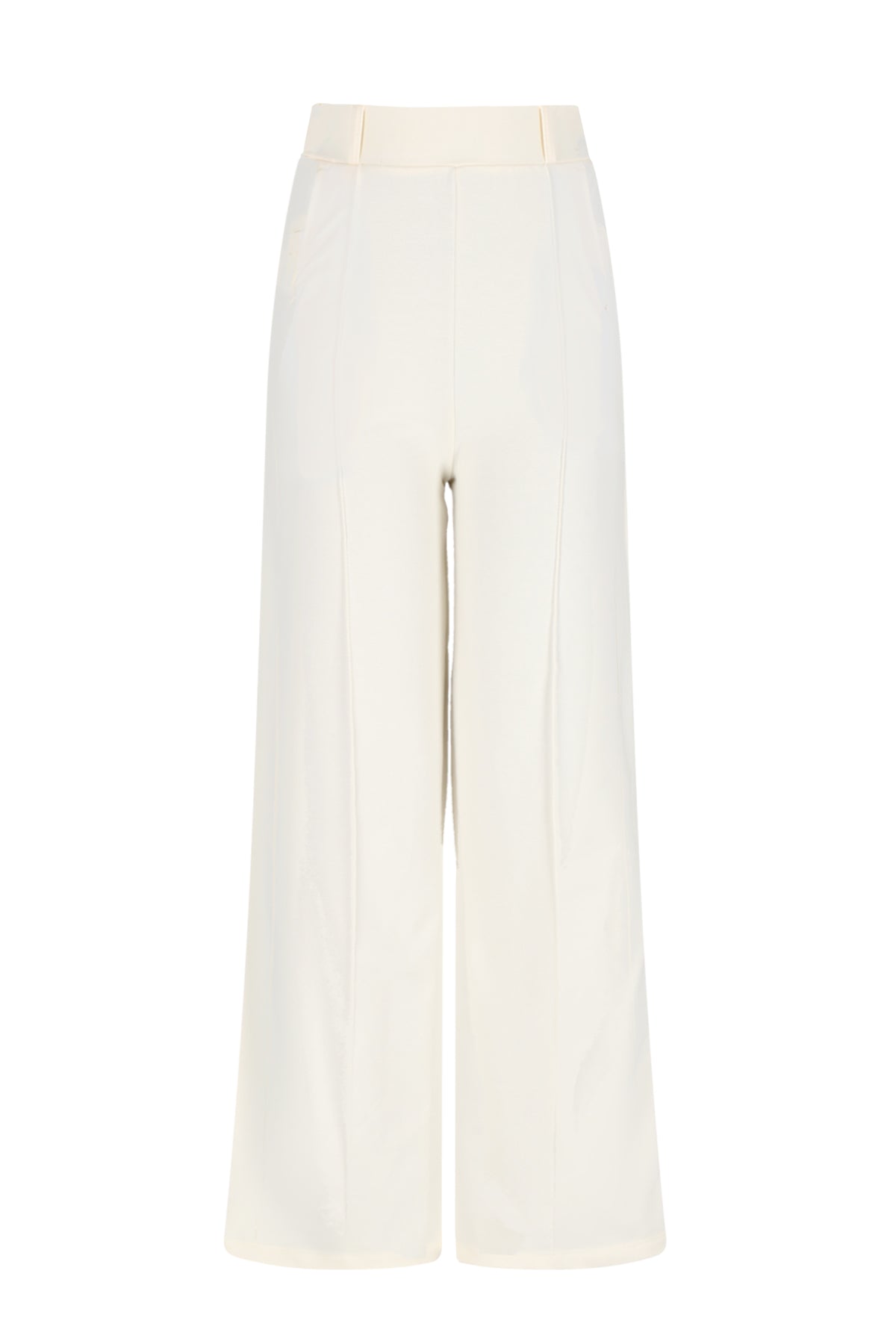 Meisjes Salet Palazzo Pants with contrast stripes van NoBell in de kleur Sand Blush in maat 176.