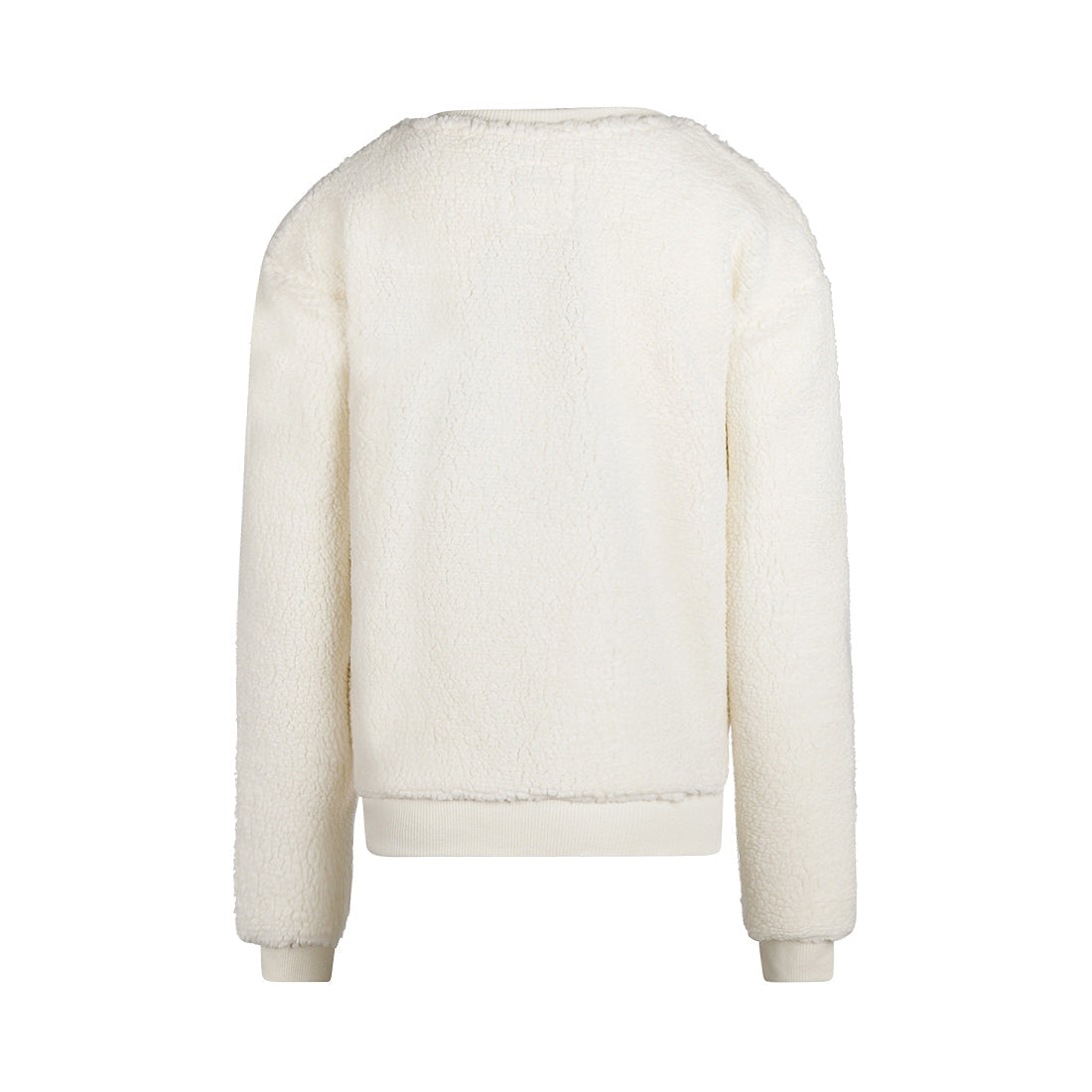 Meisjes Sweater dropped shoulder van No Way Monday in de kleur  Off white in maat 164.