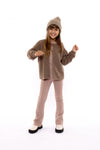 Meisjes Trousers flared van No Way Monday in de kleur Multi colour in maat 164.