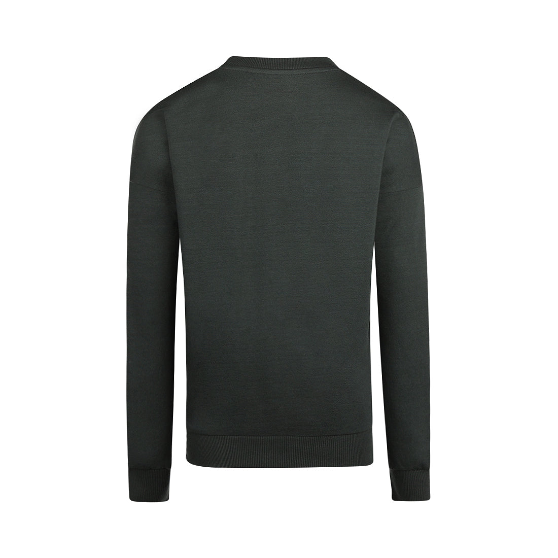 Jongens Oversized sweater with crewneck van No Way Monday in de kleur Army green in maat 164.