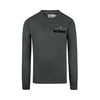 Jongens T-shirt ls van No Way Monday in de kleur Army green in maat 164.