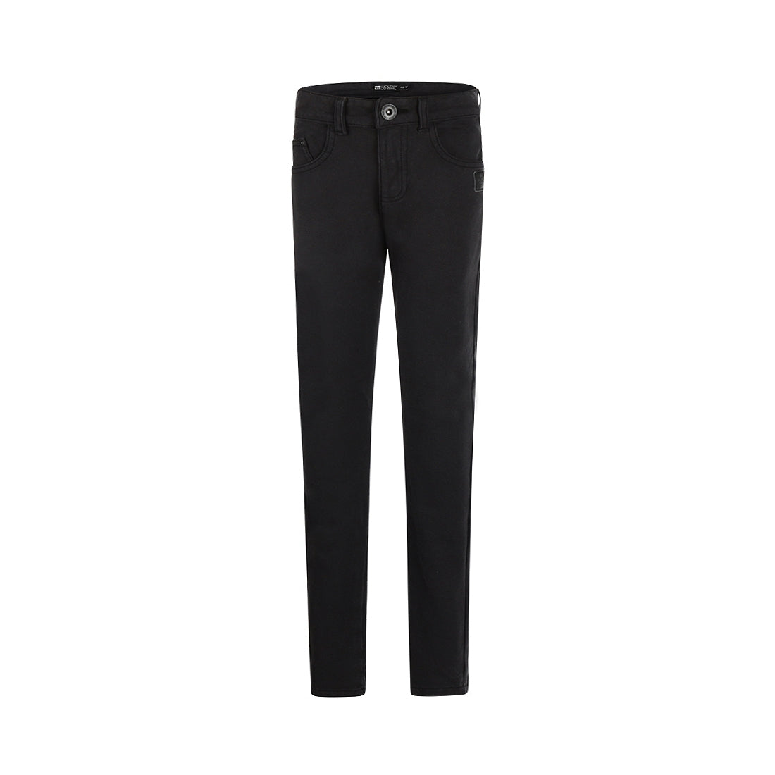 Jongens Trousers regular fit van No Way Monday in de kleur Black in maat 164.