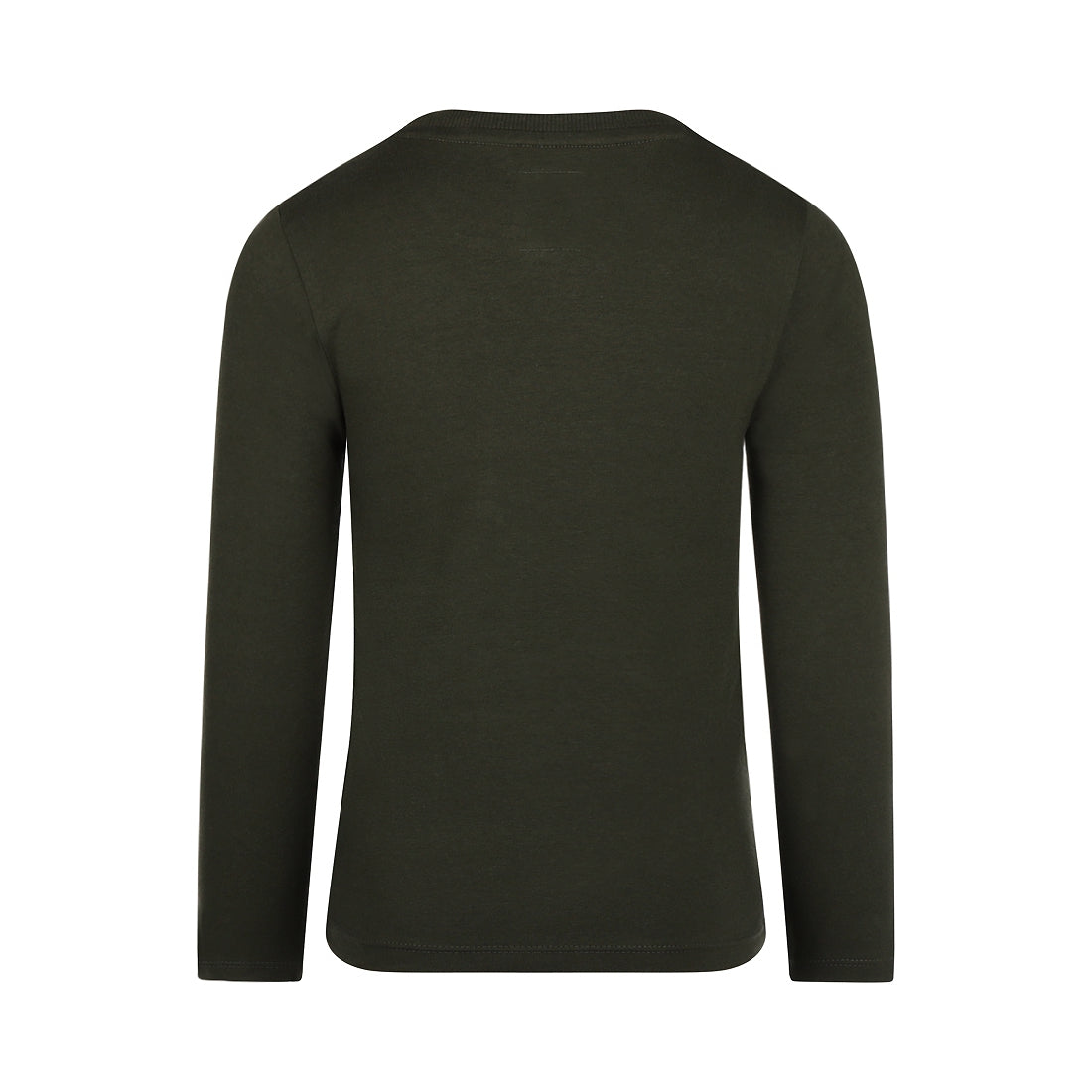 Jongens T-shirt ls van Koko Noko in de kleur Dark green in maat 128.