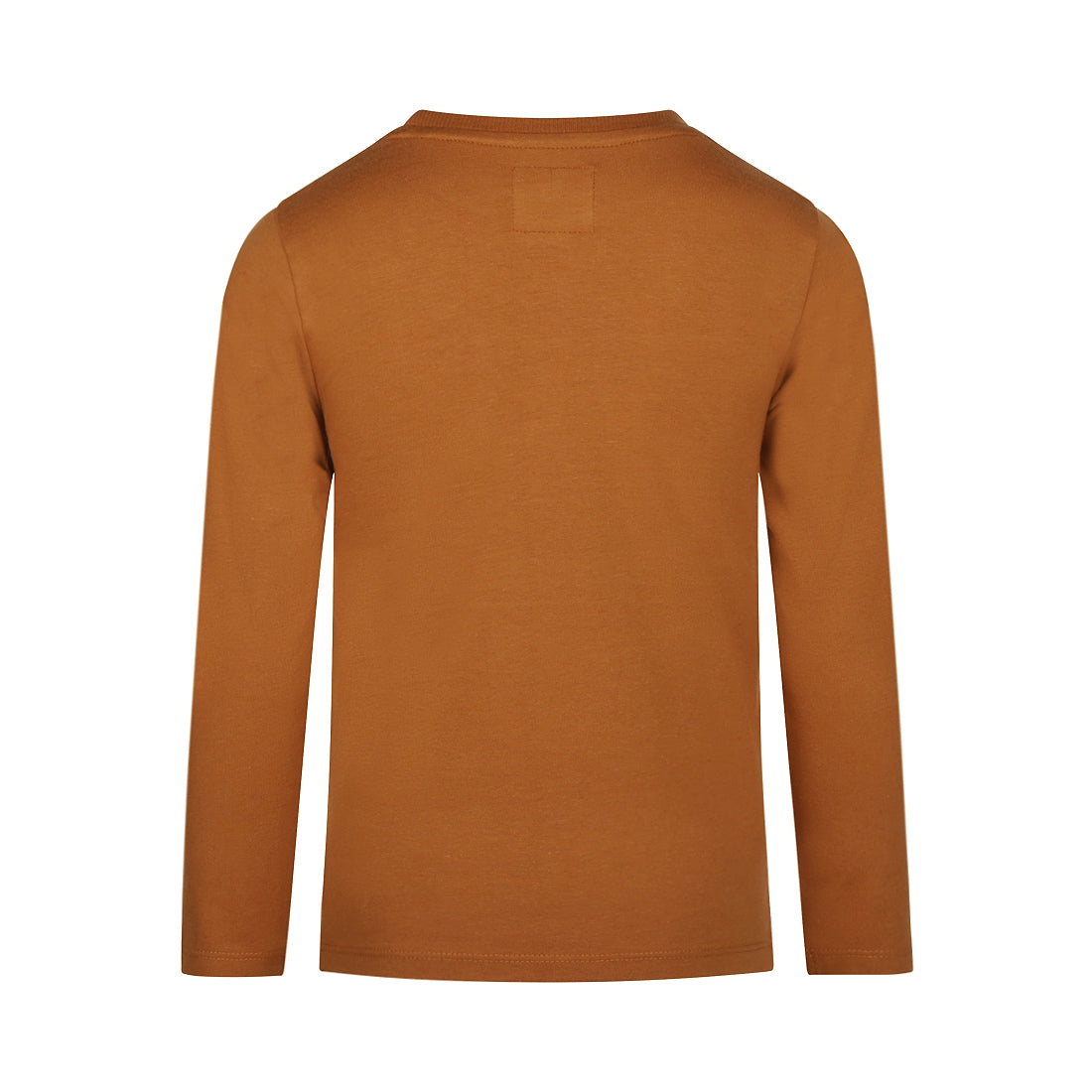 Jongens T-shirt ls van Koko Noko in de kleur Brown in maat 128.