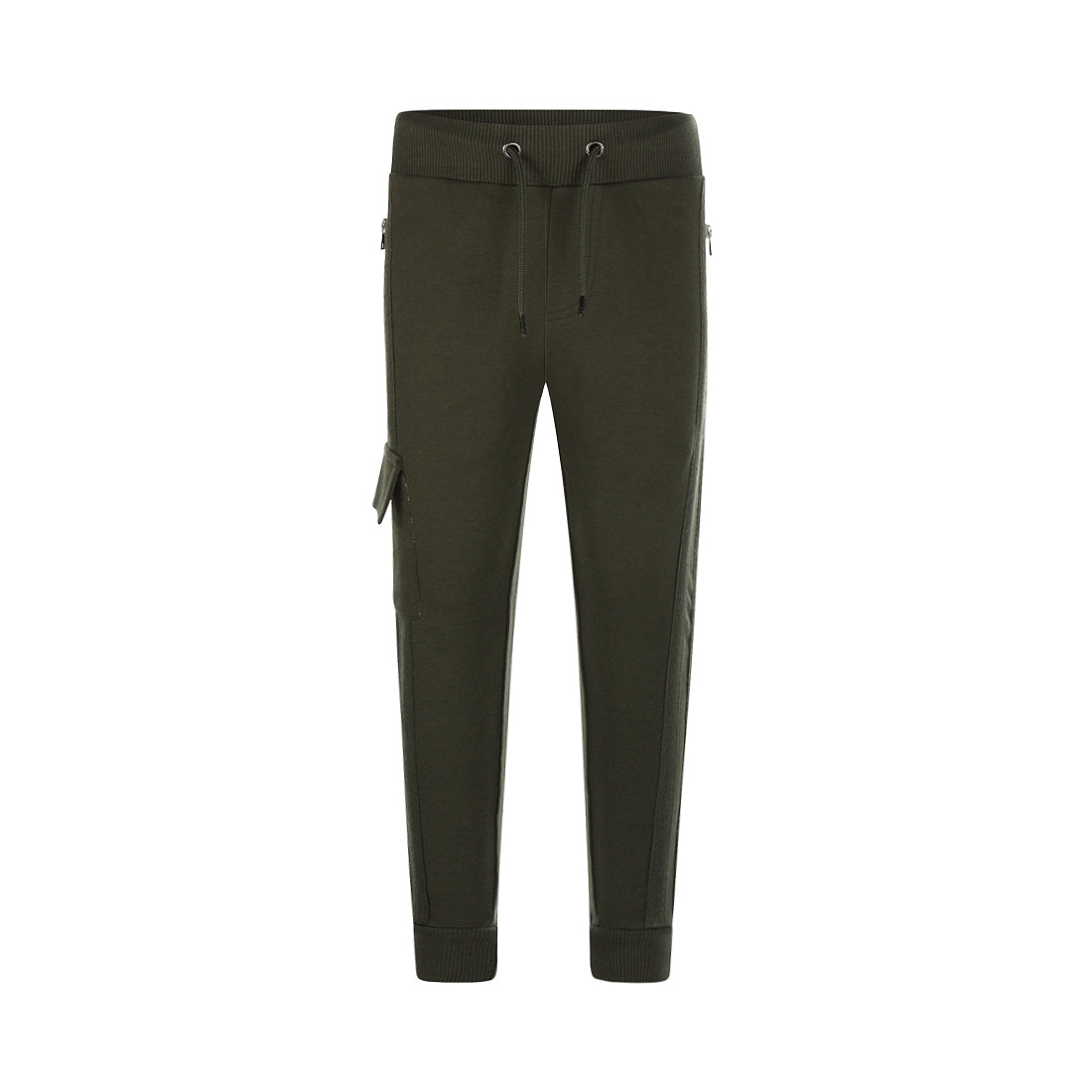 Jongens Jogging trousers van Koko Noko in de kleur Dark green in maat 128.