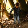 Jongens Jeans skinny van Koko Noko in de kleur Blue jeans in maat 128.