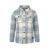 Jongens Blouse ls van Koko Noko in de kleur Faded blue in maat 128.