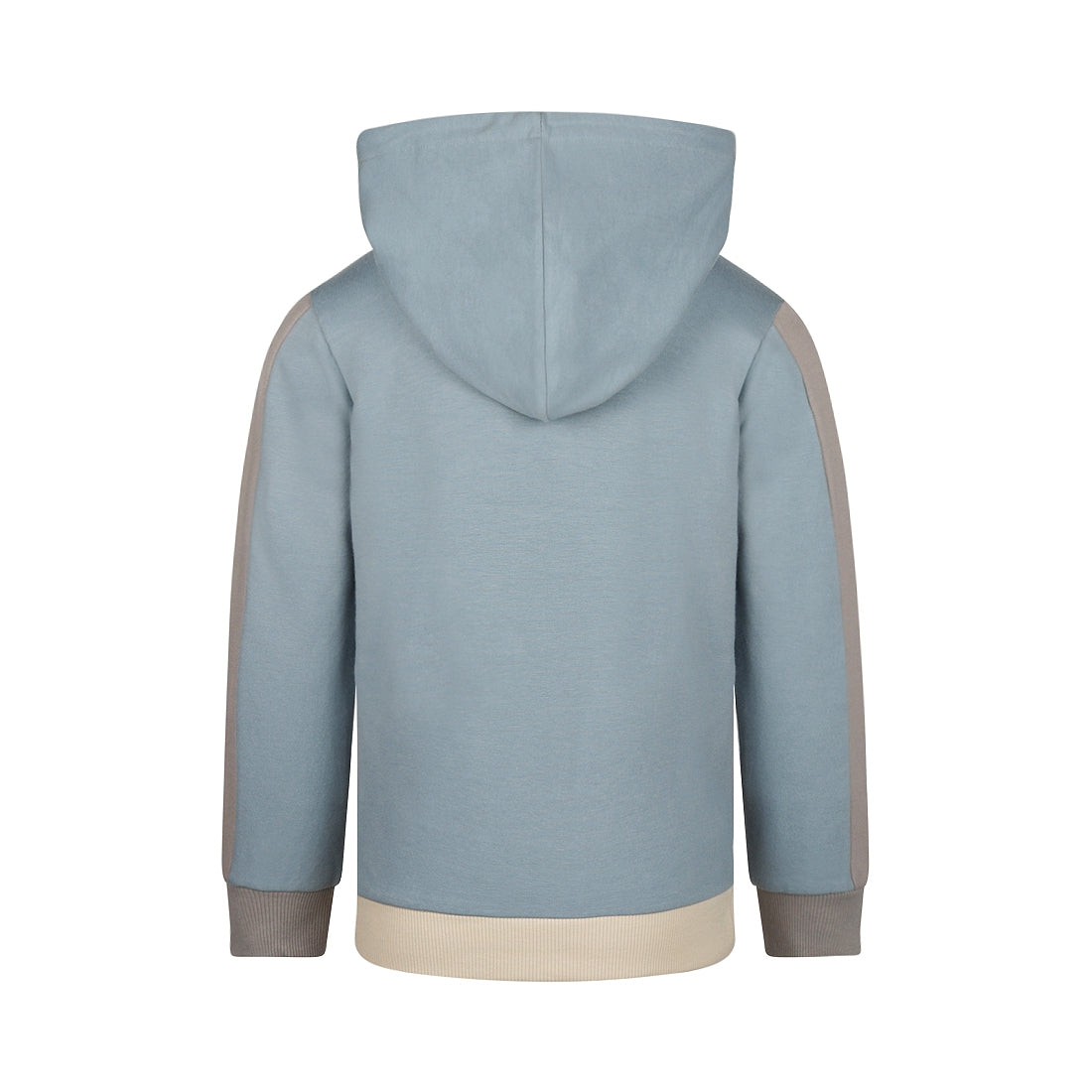 Jongens Sweater with hood van Koko Noko in de kleur Faded blue in maat 128.