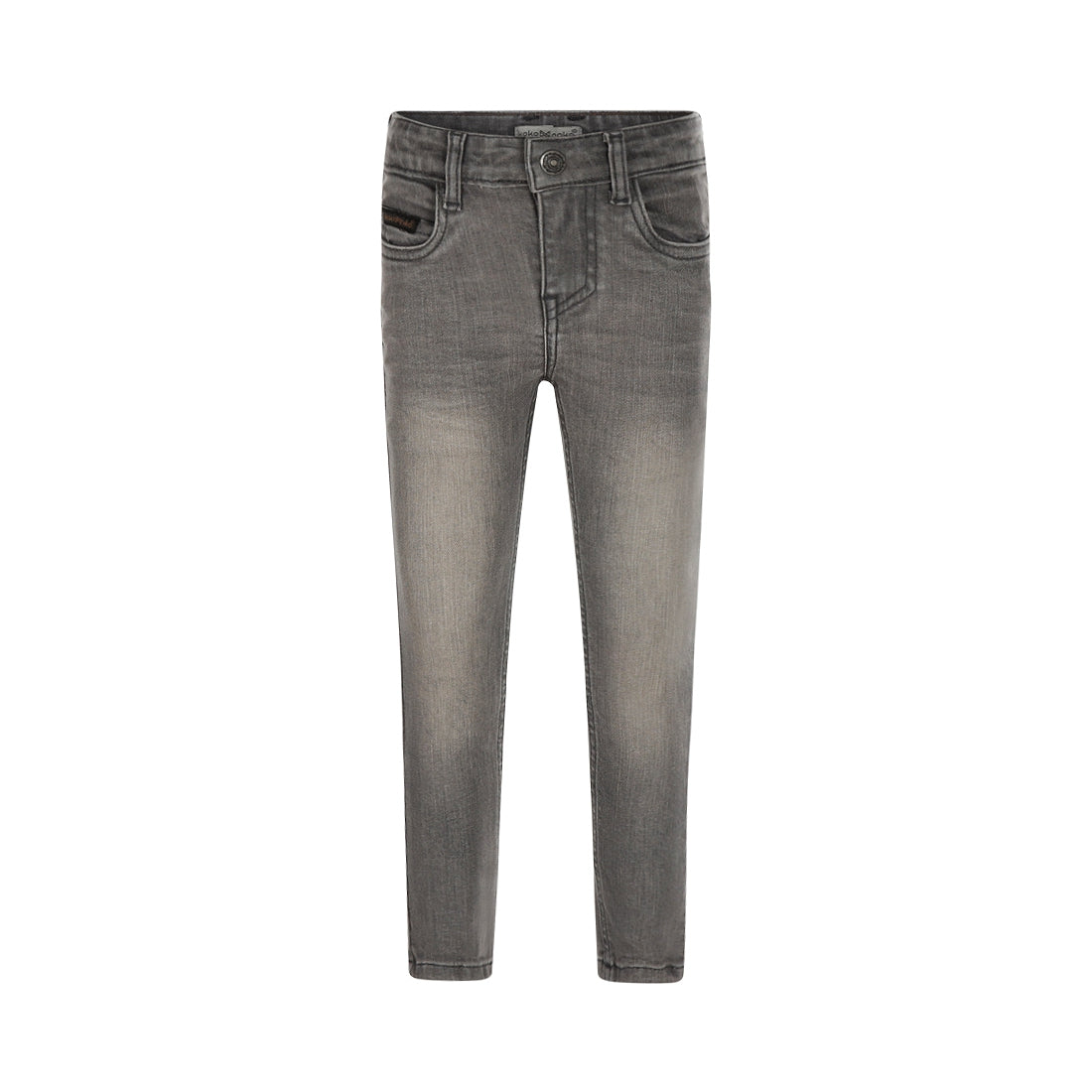 Jongens Jeans skinny van Koko Noko in de kleur Grey jeans in maat 128.