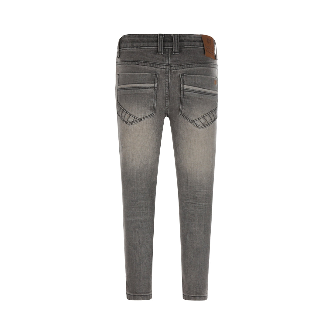 Jongens Jeans skinny van Koko Noko in de kleur Grey jeans in maat 128.