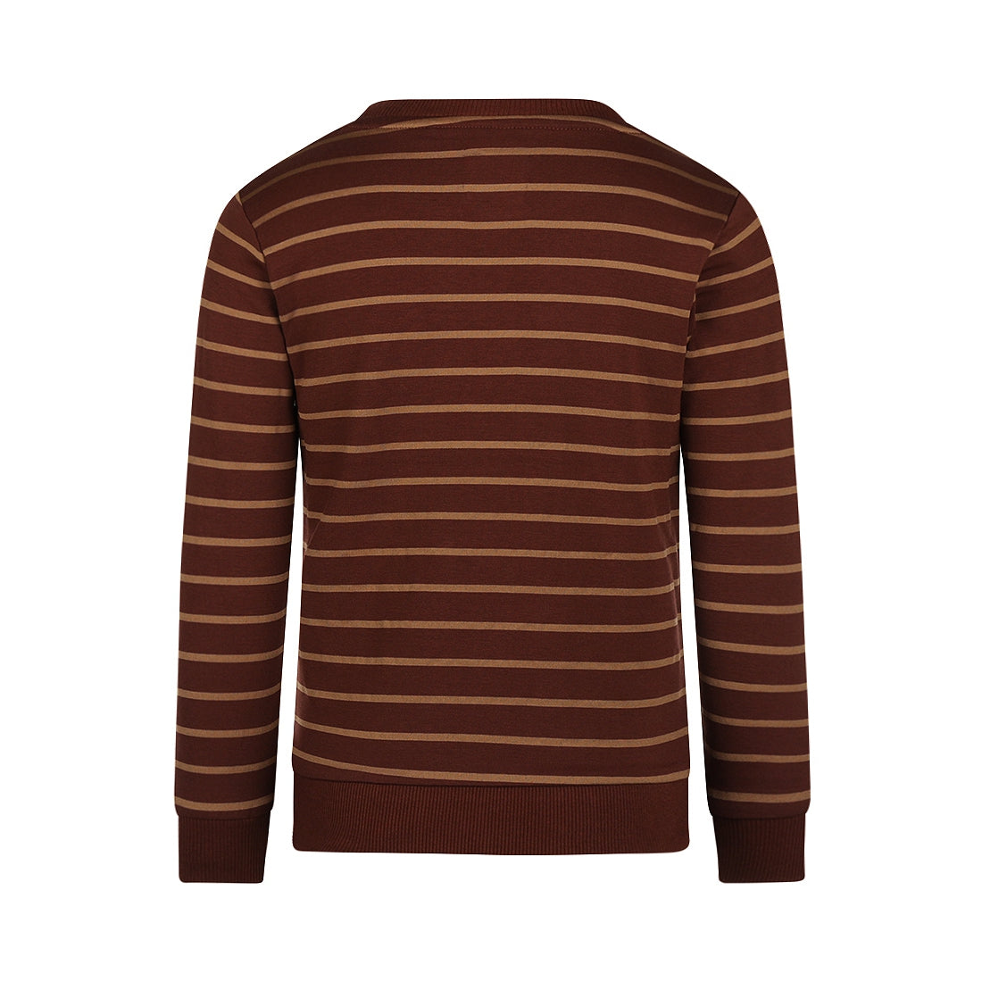 Jongens Sweater with crewneck van Koko Noko in de kleur Dark red in maat 128.