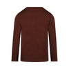 Jongens T-shirt ls van Koko Noko in de kleur Dark red in maat 128.