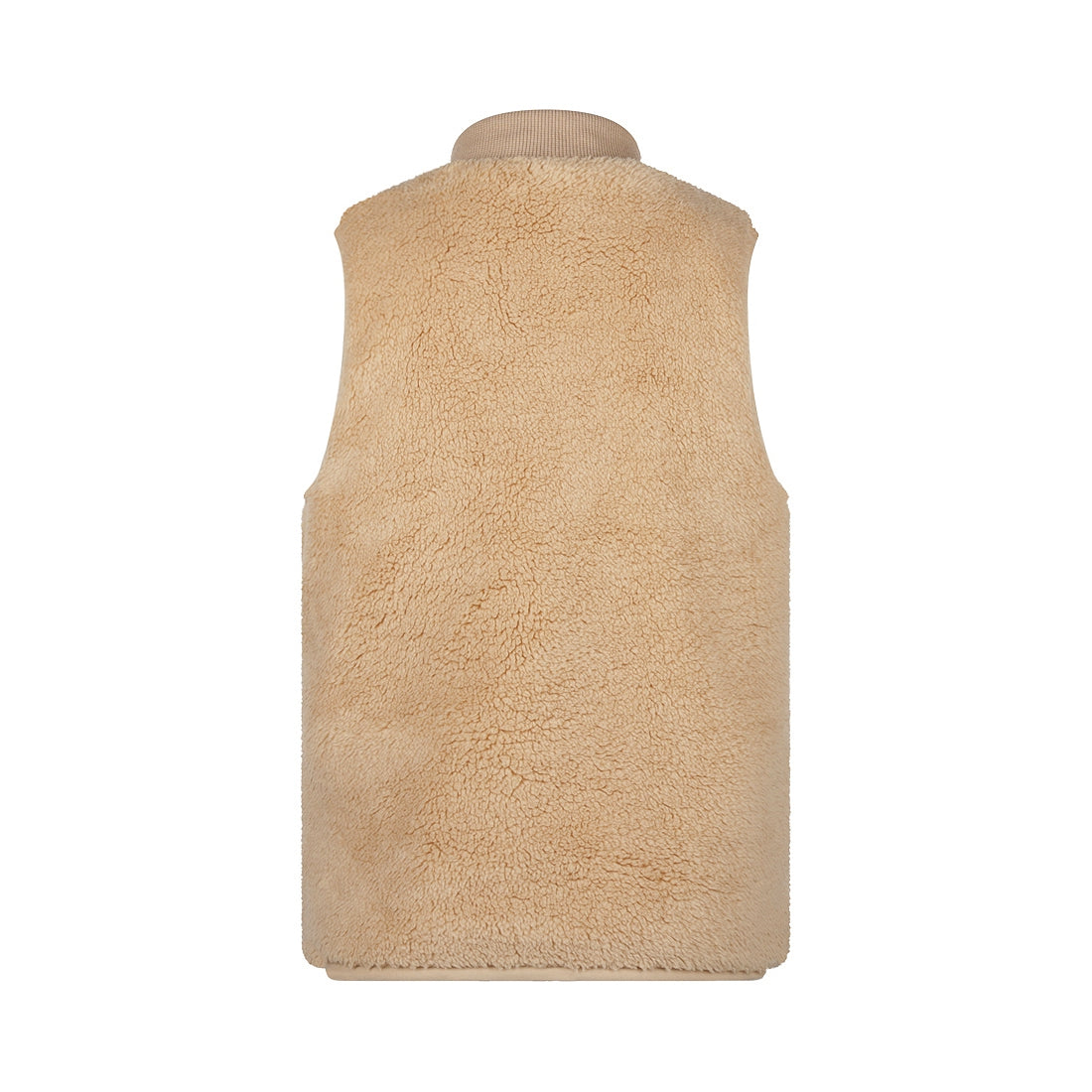 Jongens Waistcoat van Koko Noko in de kleur Sand in maat 128.