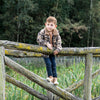 Jongens Blouse ls outside van Koko Noko in de kleur Sand in maat 128.