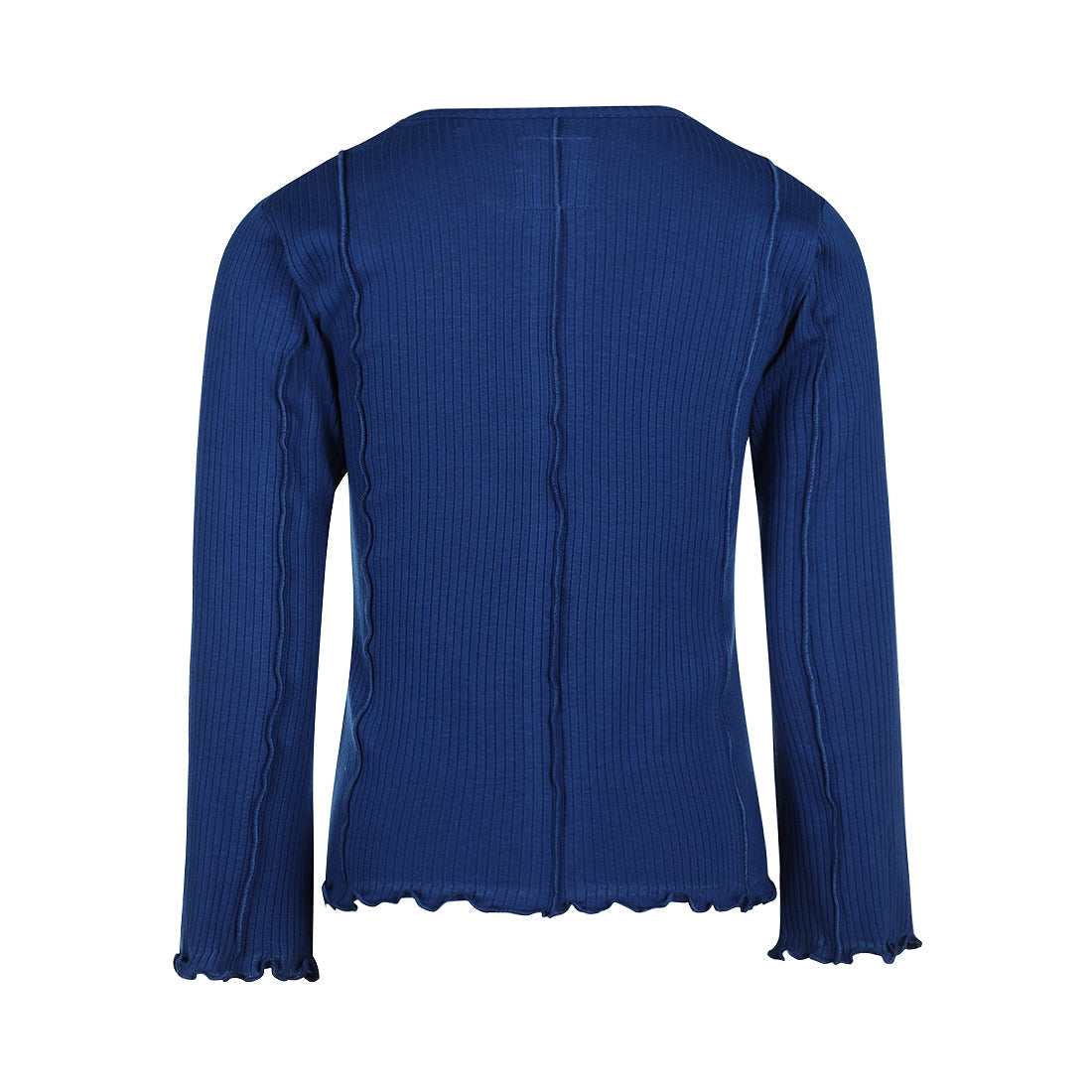 Meisjes T-shirt ls van Koko Noko in de kleur Cobalt blue in maat 128.