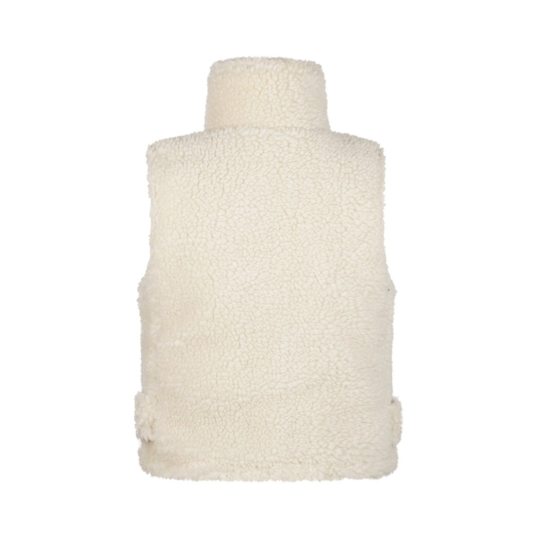 Meisjes Waistcoat van Koko Noko in de kleur  Off white in maat 128.