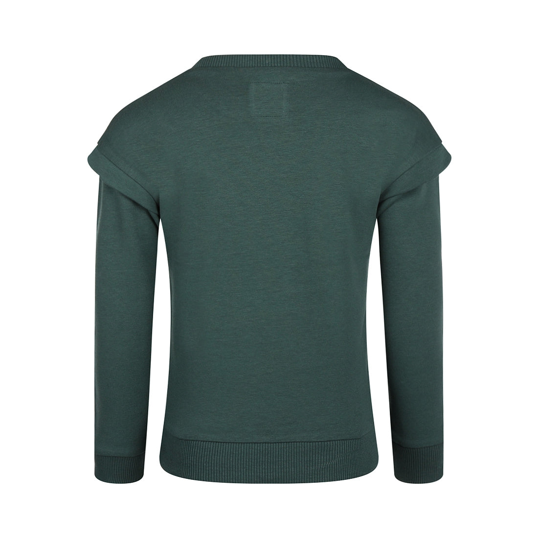 Meisjes Sweater with crewneck van Koko Noko in de kleur Dark green in maat 128.