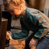 Meisjes Sweater with crewneck van Koko Noko in de kleur Dark green in maat 128.