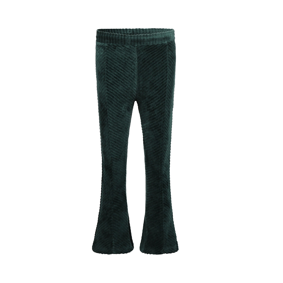 Meisjes Trousers flared van Koko Noko in de kleur Dark green in maat 128.