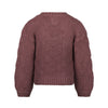 Meisjes Sweater dropped shoulder van Koko Noko in de kleur Purple in maat 128.