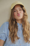 Meisjes Tiggs Sttiped Blouse puff sleeve van Girls Teens in de kleur Azure Blue in maat 170-176.