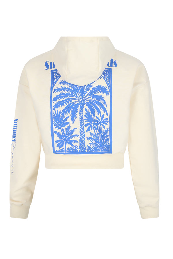 NoBell Kumy Hooded Sweater with big Puff Back Print