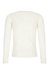 Meisjes Kaya Lace Tshirt long sleeve van Girls Teens in de kleur Pearled Ivory in maat 170-176.