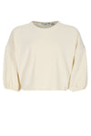Meisjes Kess Oversized Cropped Top van Girls Teens in de kleur Pearled Ivory in maat 170-176.