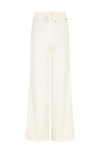 Meisjes Suza Palazzo Jersey Pants van Girls Teens in de kleur Pearled Ivory in maat 176.
