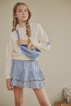 Meisjes Naia Skirt van Girls Teens in de kleur Azure Blue in maat 170-176.